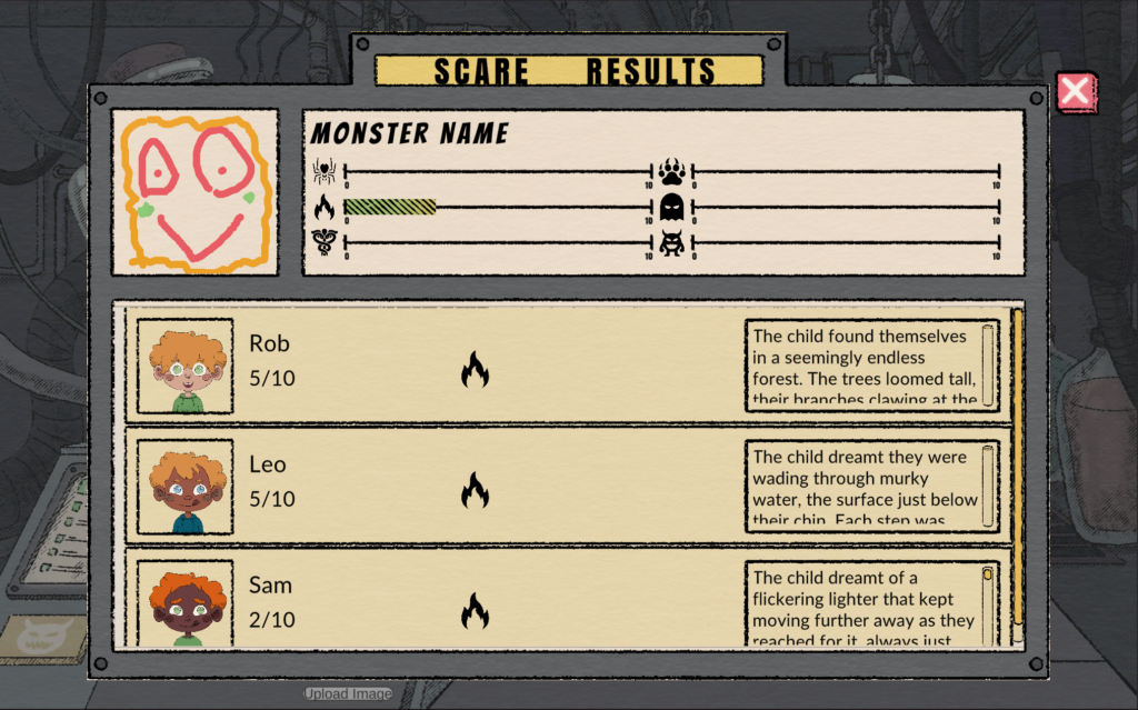 Check the scare results