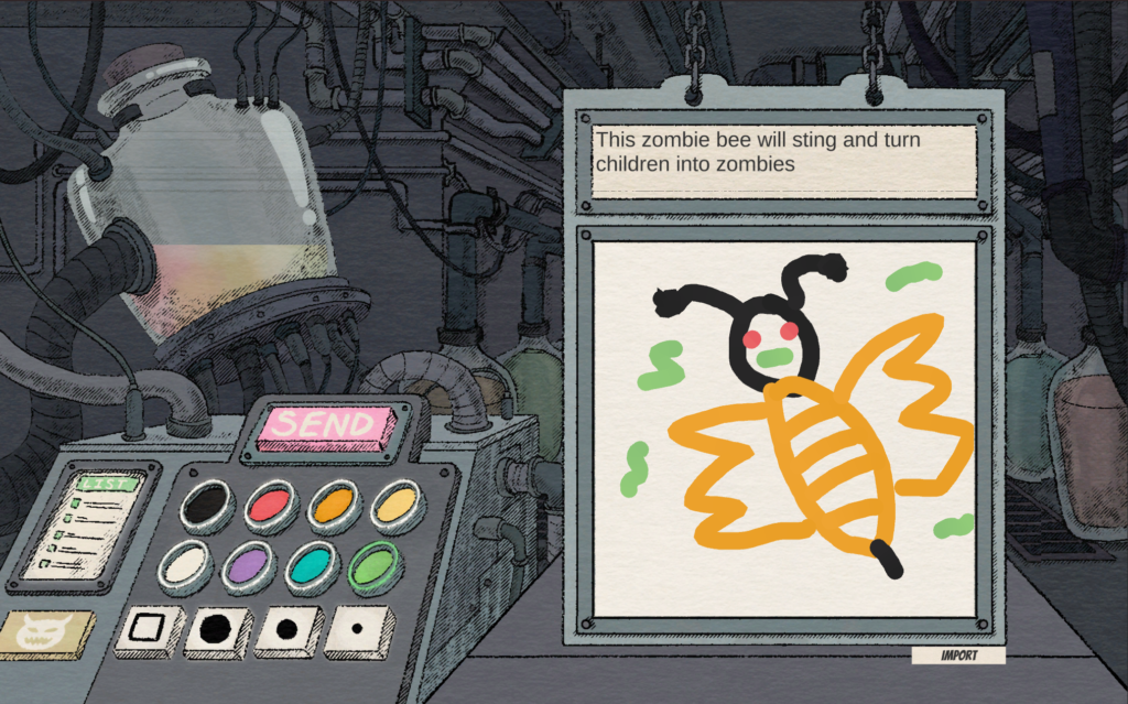 Draw and Write Monster Design