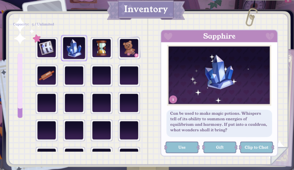 Inventory UI